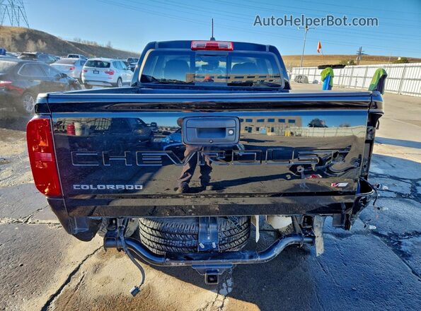 1GCGTDEN7M1275737 2021 CHEVROLET COLORADO Black Вид ззаду