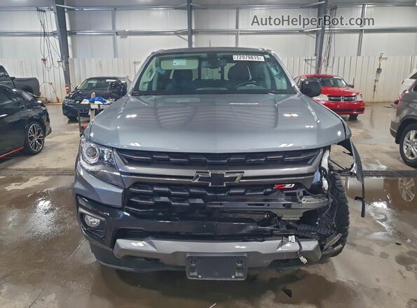 1GCGTDEN8N1249908 2022 CHEVROLET COLORADO Gray Vista frontal