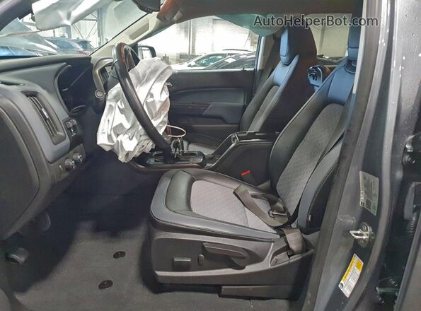 1GCGTDEN8N1249908 2022 CHEVROLET COLORADO Gray Vista interior delantera