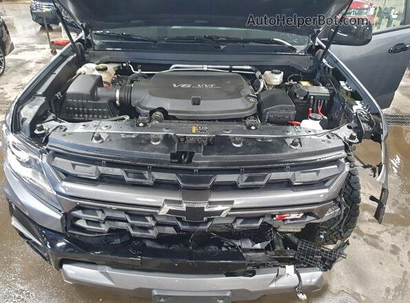 1GCGTDEN8N1249908 2022 CHEVROLET COLORADO Gray Vista interior trasera