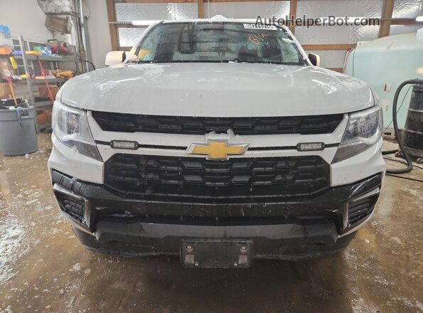 1GCHSCEAXN1247981 2022 CHEVROLET COLORADO White VIN sticker view