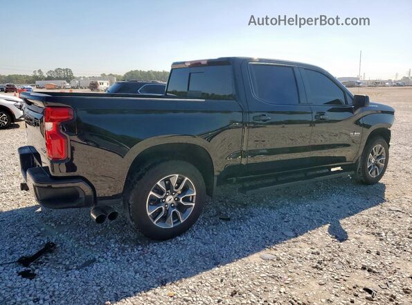1GCPADED8RZ348846 2024 CHEVROLET SILVERADO Черный Задняя правая четверть