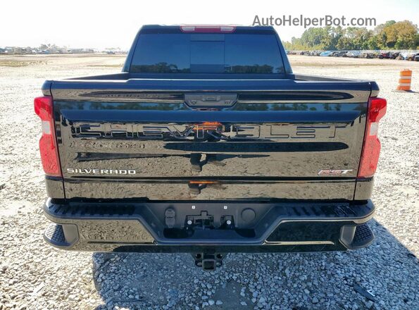 1GCPADED8RZ348846 2024 CHEVROLET SILVERADO Черный Вид сзади