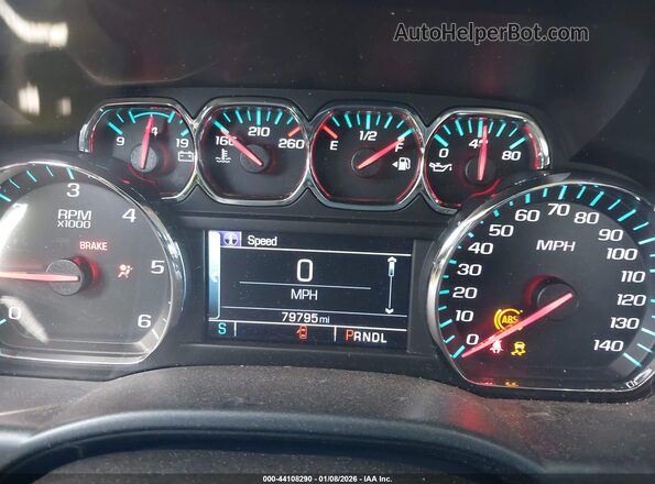 1GCPCREC1JF213017 2018 CHEVROLET SILVERADO Silver Հետևի նստատեղերի տեսք