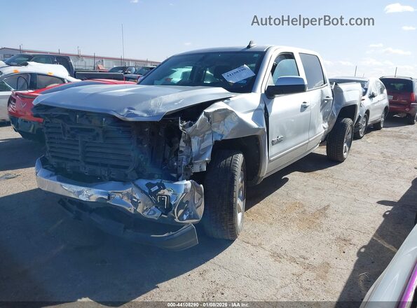 1GCPCREC1JF213017 2018 CHEVROLET SILVERADO Silver Առջևի ձախ երեք քառորդ տեսարան