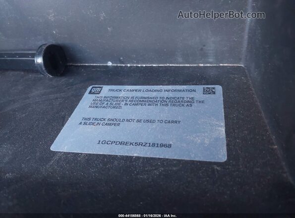 1GCPDBEK5RZ181968 2024 CHEVROLET SILVERADO Silver Engine compartment view
