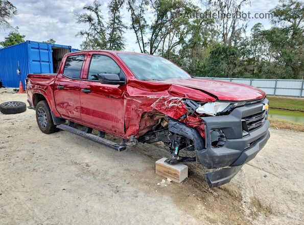 1GCPSBEK0S1236420 2025 CHEVROLET COLORADO Red Front right