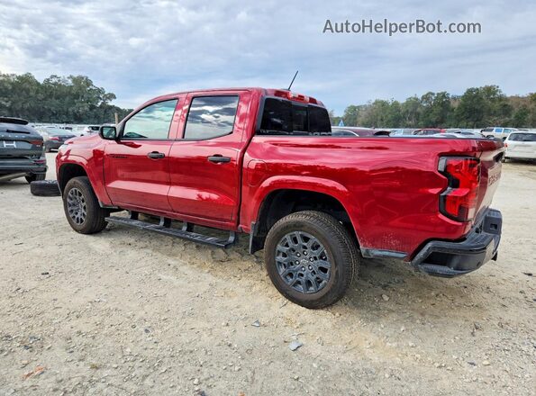 1GCPSBEK0S1236420 2025 CHEVROLET COLORADO Red Rear left