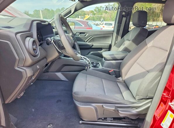 1GCPSBEK0S1236420 2025 CHEVROLET COLORADO Red Front interior view