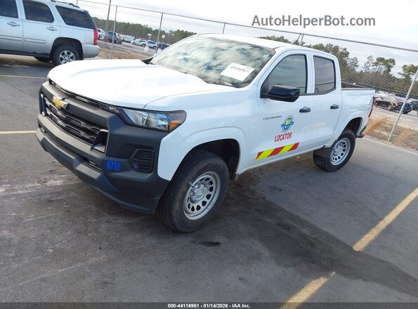 1GCPSBEK8R1238801 2024 CHEVROLET COLORADO White Առջևի ձախ երեք քառորդ տեսարան