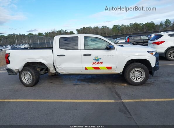 1GCPSBEK8R1238801 2024 CHEVROLET COLORADO White Սալոնի հետևի տեսք