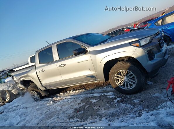 1GCPSCEK2S1185282 2025 CHEVROLET COLORADO Gray უკანა სალონის ხედი