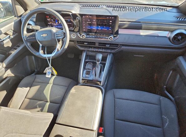 1GCPSCEK7R1194506 2024 CHEVROLET COLORADO Gray Dashboard view