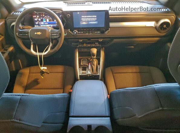 1GCPSCEKXT1103901 2026 CHEVROLET COLORADO White წინა პანელის ხედი