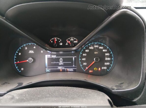 1GCPTCE12H1222103 2017 CHEVROLET COLORADO Gray Widok tylnych siedzeń