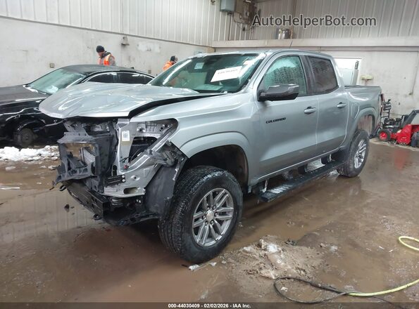 1GCPTCEK1P1232385 2023 CHEVROLET COLORADO Gray Front left