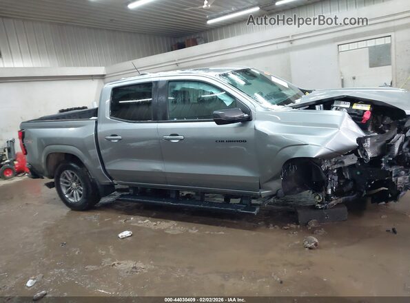 1GCPTCEK1P1232385 2023 CHEVROLET COLORADO Gray Rear interior view