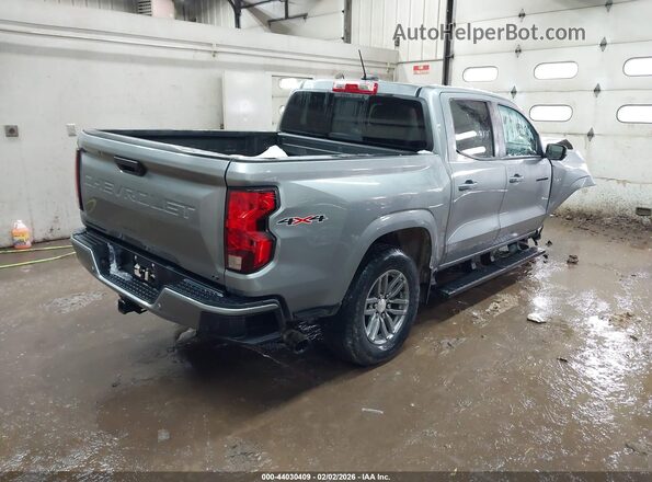 1GCPTCEK1P1232385 2023 CHEVROLET COLORADO Gray Rear right