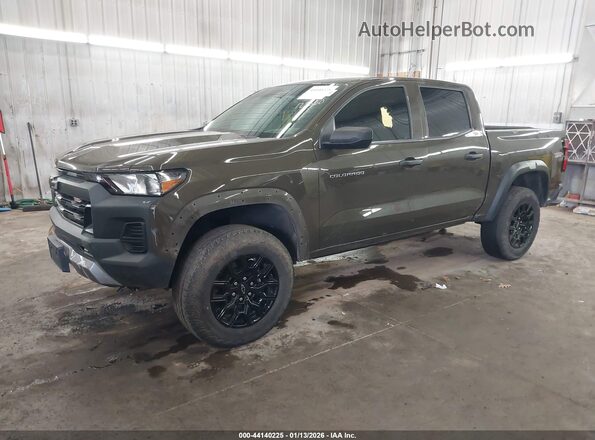 1GCPTEEK1R1123360 2024 CHEVROLET COLORADO Коричневый Передняя левая четверть