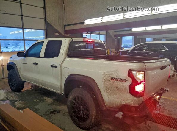 1GCPTEEK6S1175850 2025 CHEVROLET COLORADO White Հետևի ձախ