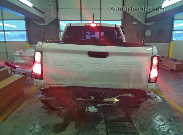 1GCPTEEK6S1175850 2025 CHEVROLET COLORADO White Հետևի տեսք