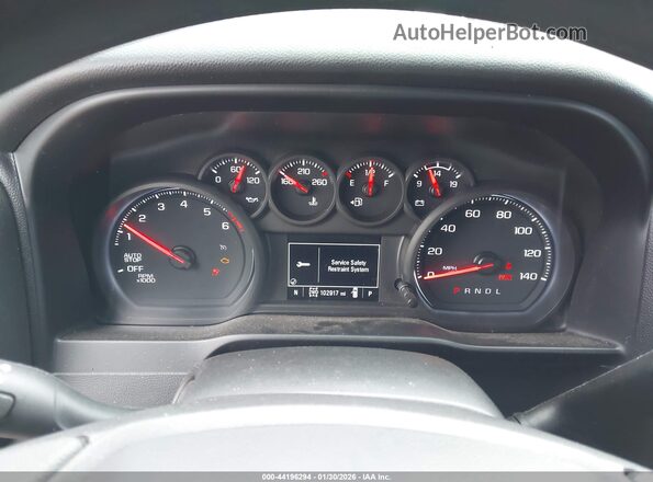 1GCPYBEK5MZ398062 2021 CHEVROLET SILVERADO Черный Вид задних сидений