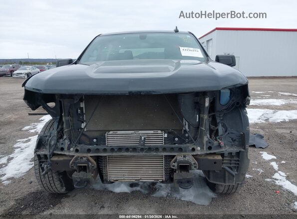 1GCPYBEK5MZ398062 2021 CHEVROLET SILVERADO Черный Вид задней части салона