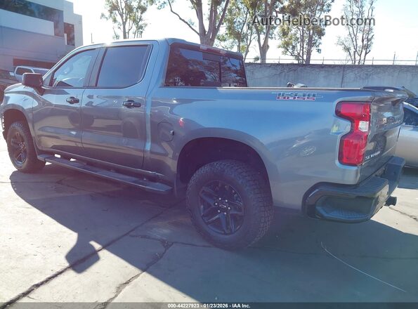1GCPYFED5KZ251746 2019 CHEVROLET SILVERADO Gray Задня ліва чверть