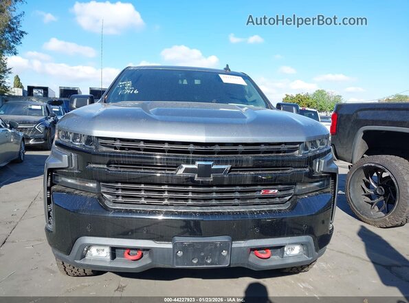 1GCPYFED5KZ251746 2019 CHEVROLET SILVERADO Gray Вид щитка приладів