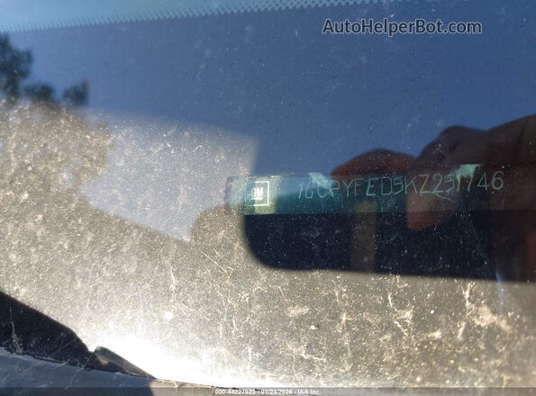 1GCPYFED5KZ251746 2019 CHEVROLET SILVERADO Gray Вид підкапотного простору