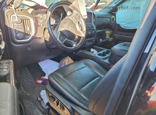 1GCPYFEL2LZ371349 2020 CHEVROLET 1500 Черный Вид панели приборов