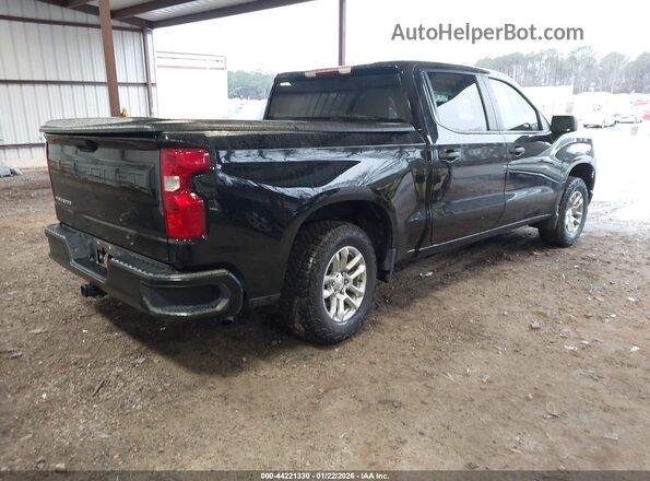 1GCUDAED9RZ129225 2024 CHEVROLET SILVERADO Black უკანა მარჯვენა