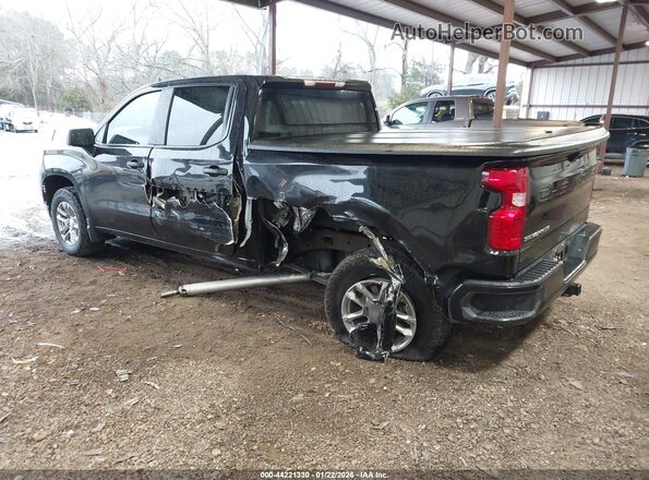 1GCUDAED9RZ129225 2024 CHEVROLET SILVERADO Black უკანა მარცხენა