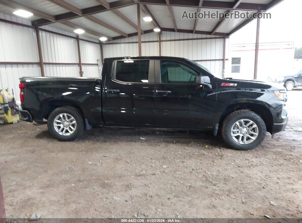 1GCUDAED9RZ129225 2024 CHEVROLET SILVERADO Black უკანა სალონის ხედი