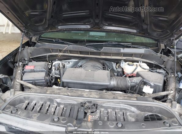 1GCUDAED9RZ129225 2024 CHEVROLET SILVERADO Black უკანა ხედი