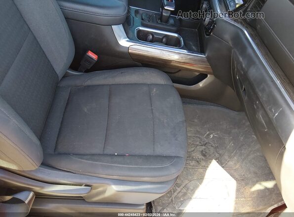1GCUDEED3NZ534725 2022 CHEVROLET SILVERADO Red Вид салону спереду