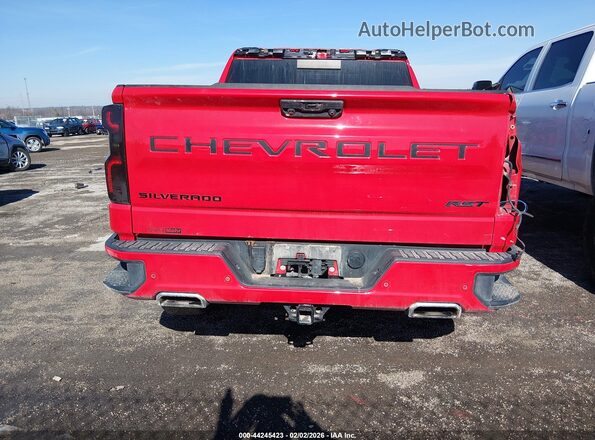 1GCUDEED3NZ534725 2022 CHEVROLET SILVERADO Red 