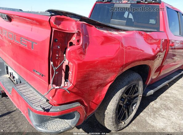 1GCUDEED3NZ534725 2022 CHEVROLET SILVERADO Red 