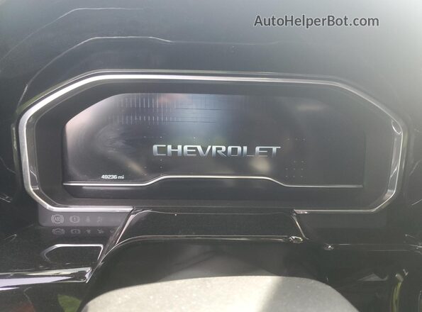 IDCO004536ZZ 2022 CHEVROLET SILVERADO Silver Սարքավորումների վահանակի տեսք