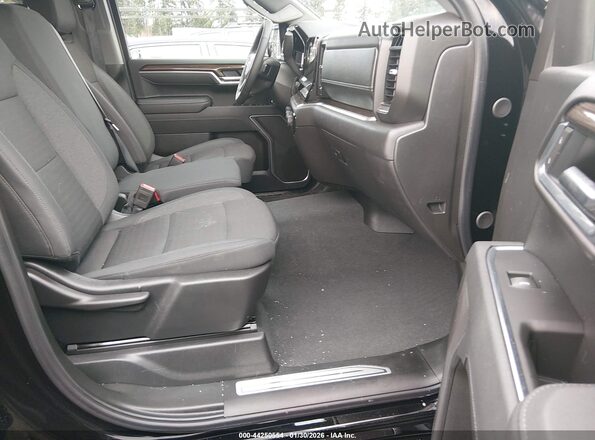 1GCUKDED8SZ242984 2025 CHEVROLET SILVERADO Black Vista interior delantera