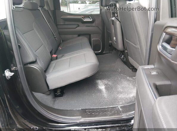 1GCUKDED8SZ242984 2025 CHEVROLET SILVERADO Black Vista de la etiqueta del VIN