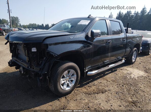 1GCUKDED8SZ242984 2025 CHEVROLET SILVERADO Black Vista tres cuartos delantera izquierda