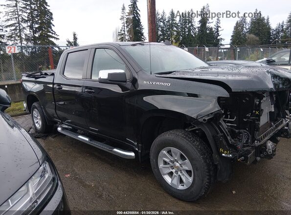 1GCUKDED8SZ242984 2025 CHEVROLET SILVERADO Black Vista interior trasera