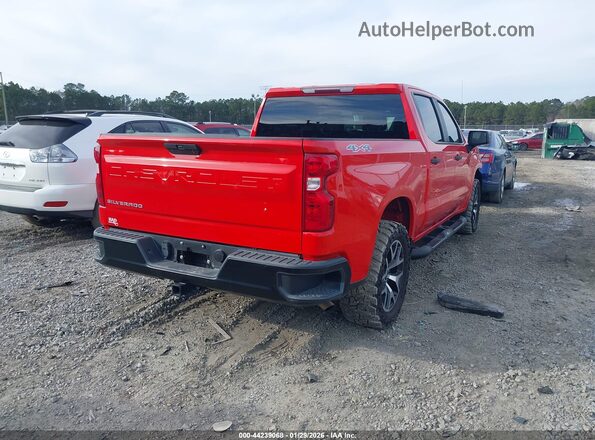 1GCUYAEF7LZ271196 2020 CHEVROLET SILVERADO Red Tył prawy