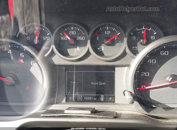 1GCUYAEF7LZ271196 2020 CHEVROLET SILVERADO Red Widok tylnych siedzeń