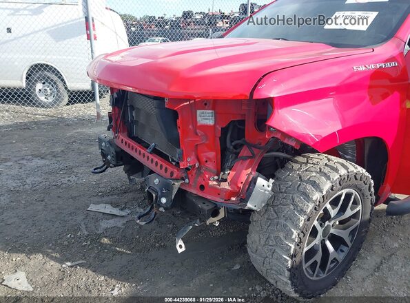 1GCUYAEF7LZ271196 2020 CHEVROLET SILVERADO Red Widok z przodu