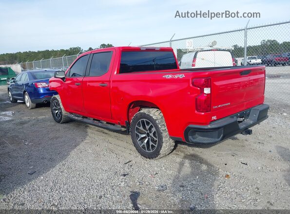 1GCUYAEF7LZ271196 2020 CHEVROLET SILVERADO Red Tył lewy