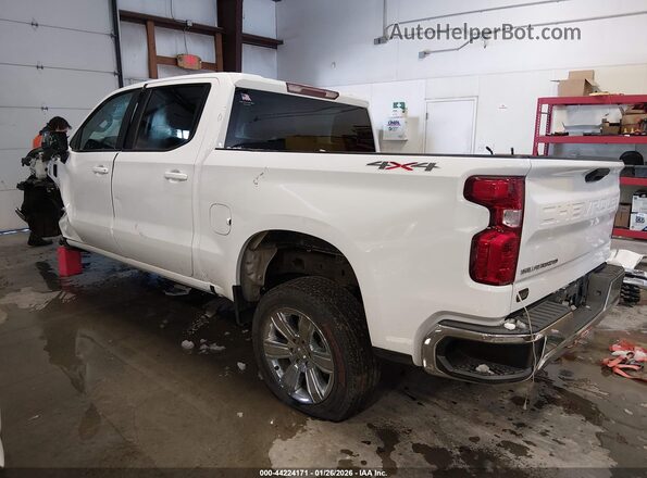 1GCUYDED4LZ268451 2020 CHEVROLET SILVERADO White Trasero izquierdo
