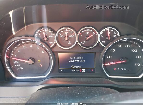 1GCUYEED9KZ214468 2019 CHEVROLET SILVERADO Черный Вид задних сидений