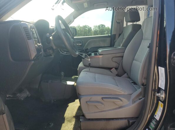 1GCVKNEC1GZ360626 2016 CHEVROLET SILVERADO Black წინა სალონის ხედი